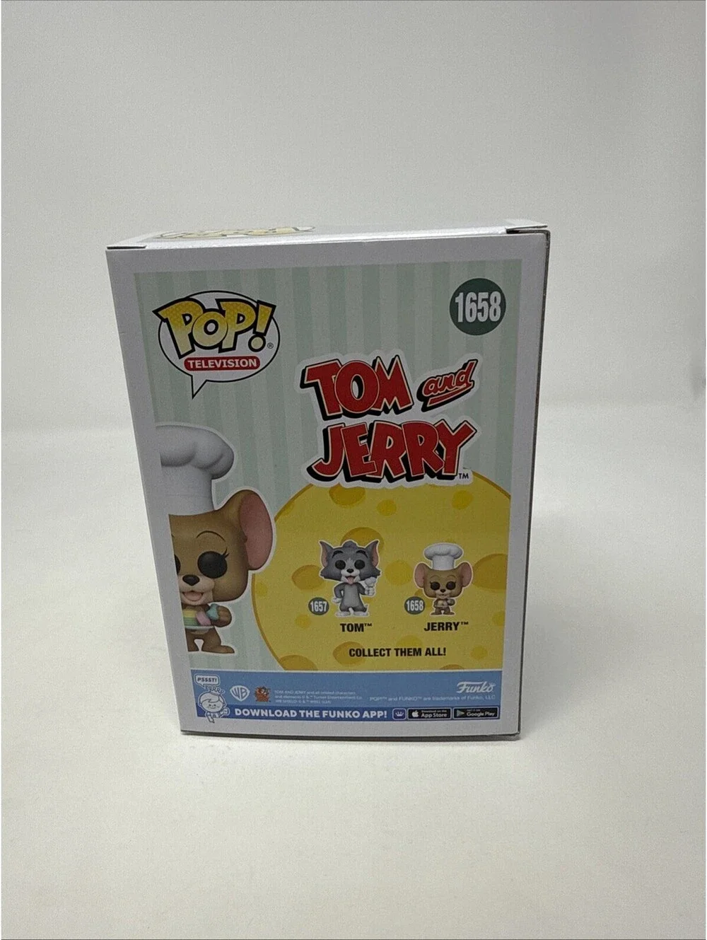 Pop! TV Tom & Jerry Series 3 Chef Jerry #1658 Vinyl Figure Funko